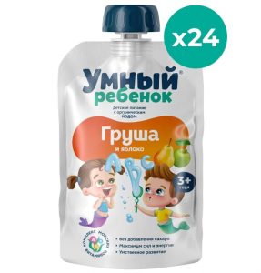  Умный ребенок® (24 шт.) Груша-Яблоко