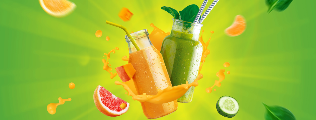 Selection of Vertera Smoothies TASTE THE SUMMER
