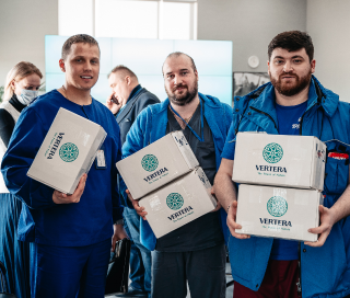 Благотворительная акция Vertera: врачи МКЦИБ «Вороновское» получили первую партию лечебно-профилактического продукта AngioLive PRO-MAX