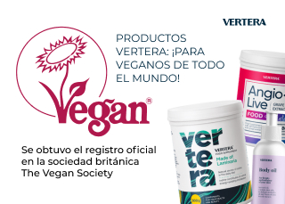 Los productos Vertera están registrados por la sociedad vegana internacional The Vegan Society