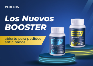 ¡La reserva de Vertera Boosters está abierta! ¡Consiga antes que nadie las novedades exclusivas!