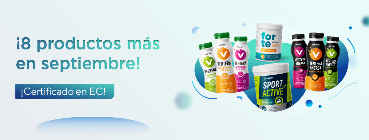En septiembre, la gama de Vertera en Europa se complementará con ocho nuevos productos