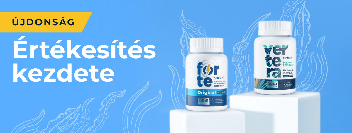 Ismerje meg a Forte Originalt és a Vertera Gel-t új formátumban - elkezdjük az értékesítést!